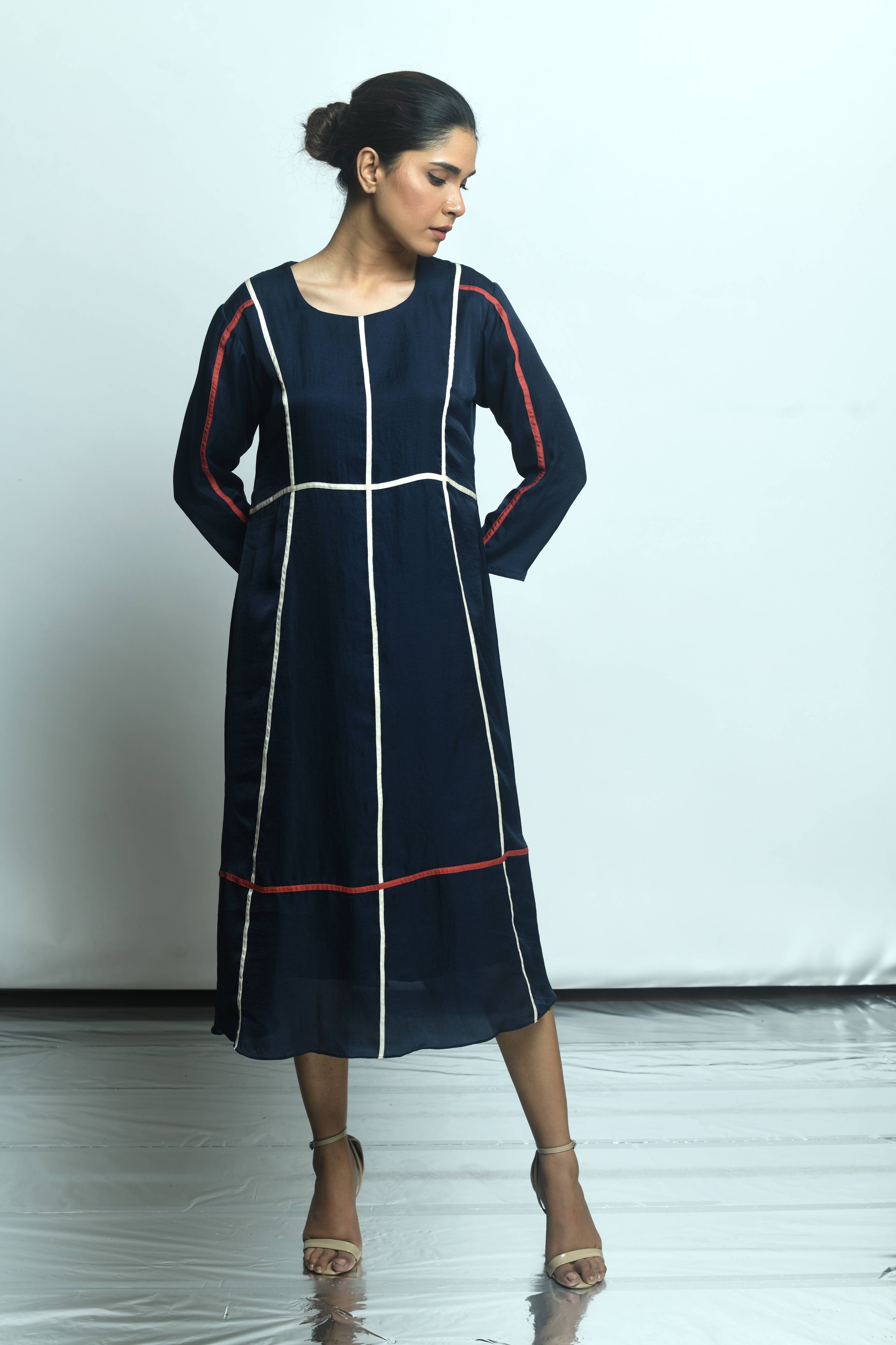 Classy straight fit striped wear - 1469